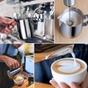 Milk Frothing Pitcher, 32oz Steaming Pitcher Stainless Steel Espresso Machine