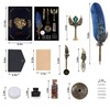 Facwxiao Quill Pen and Ink Set,Feather Pen Set for Calligraphy,Christmas