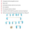 Mechanical Keyboard Stabilizer 2 Specifications with Golden Wire Keycap Accessory