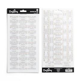 DaySpring - Traditional Bible Tabs - 66 Cardstock Bible Tabs from Genesis to Revelation (J6338)
