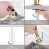 Samodra Sink Soap Dispenser, Metal Pump Head Liquid Lotion Countertop