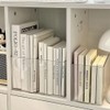 U Shaped Book Stand, Freely Combinable Acrylic Desktop Transparent Bookshelf