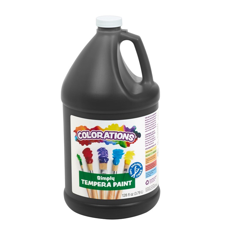 Colorations Pintura de témpera sin parabenos para niños, 1 galón,