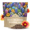 Texas Oklahoma Wildflower Seeds Mixture - Bulk 1 Ounce Packet
