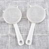 Fine Mesh Plastic Strainer,Kitchen Handheld Plastic Screen Mesh Tea Leaf