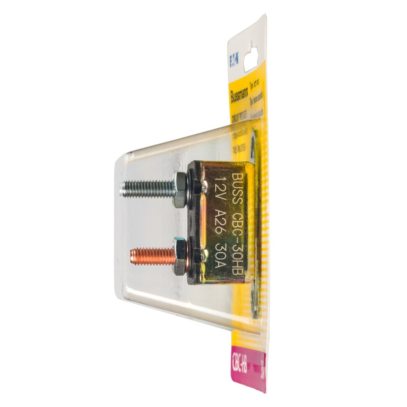 Bussmann (BP/CBC-30HB-RP) 30 Amp Type-I Stud Mount Circuit Breaker with