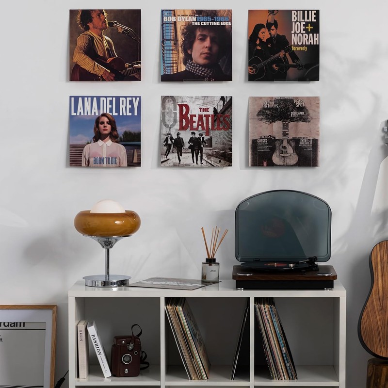 Vinyl Record Wall Mount Vinyl Holder Acrylic Records Storage Wall