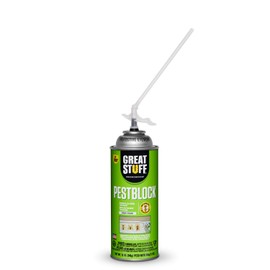 Great Stuff 11000714 Stuff Pestblock 12 oz Insulating Foam Sealant, 1 12 Ounce, Grey