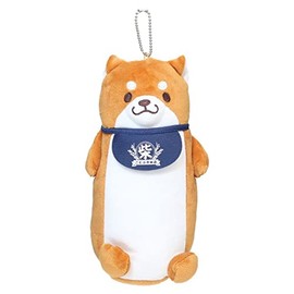 SK Japan Chuinu Mochishiba Plush Pencil Case, Stand