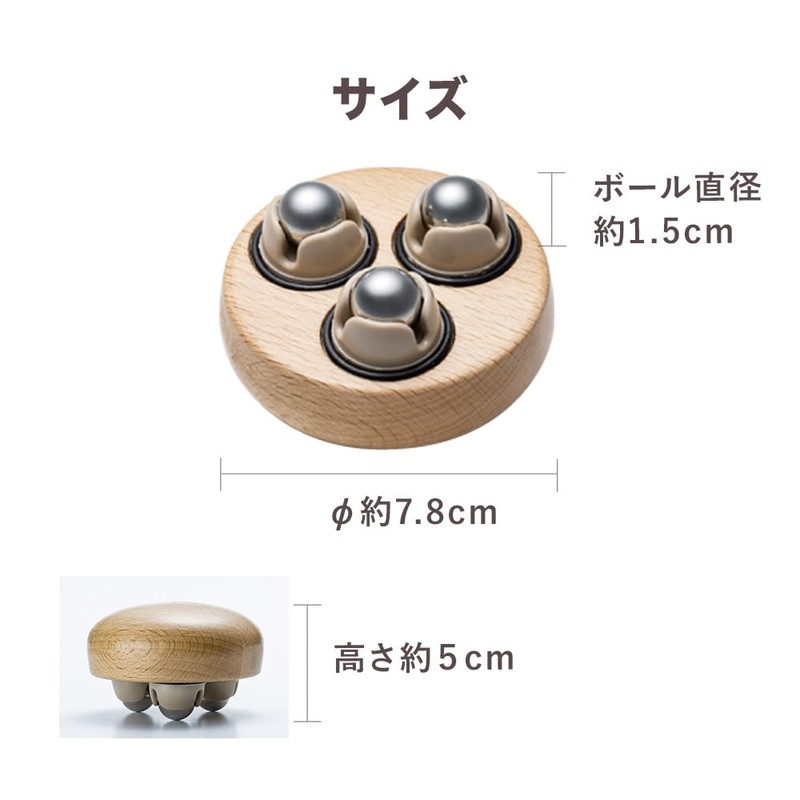 【Official】HATACHI Reset Roller TRIPLE RelaxingWork RelaxingWork Reset Roller Neck and