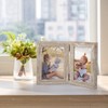 Wtrgas Photo Frame, Large Size, 2 Sided Tabletop Photo Frame,