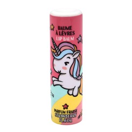 Unicorn Strawberry Flavour Lip Balm – Moisturizing & Hydrating Formula | Natural, Vegan & Dermatologically Tested | Perfect for Kids & Adults, 5g