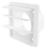 Spares2go Exterior Wall Ducting Kit for Rangemaster Cooker Hoods (White,
