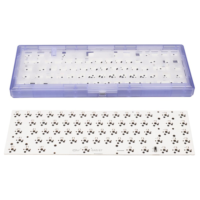 DIY Mechanical Keyboard Kit 67 Keys Wired Switch Hot Swap