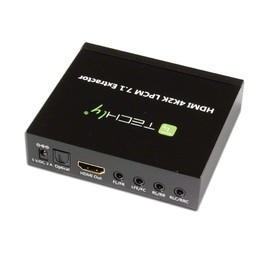 Techly HDMI Audio Extractor LPCM 7.1 4K UHD 3D