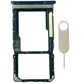 Single Sim Card Tray Slot Holder Micro SD Card Replacement for Motorola Moto G Play 2023 XT2271 XT2271-5 (Deep Indigo)