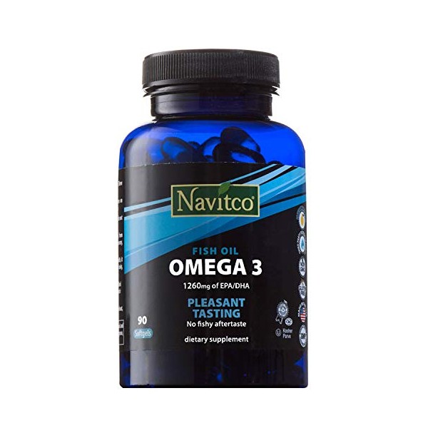 Navitco Omega-3 Fish Oil 3000 mg - 90 Softgels