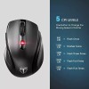 VicTsing Wireless Gaming Mouse Ergonomic 5 Adjustable DPI Levels 6