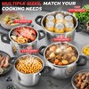 3-In-1 304 Stainless Steel Pressure Cooker 8 QT: [Save 70%