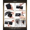 Eredita WL19 Men's Bifold Wallet, Made in Japan, Italian Leather,