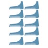 10PCS Beard Shaper Template L Shape Prevent Static Beard Shaping