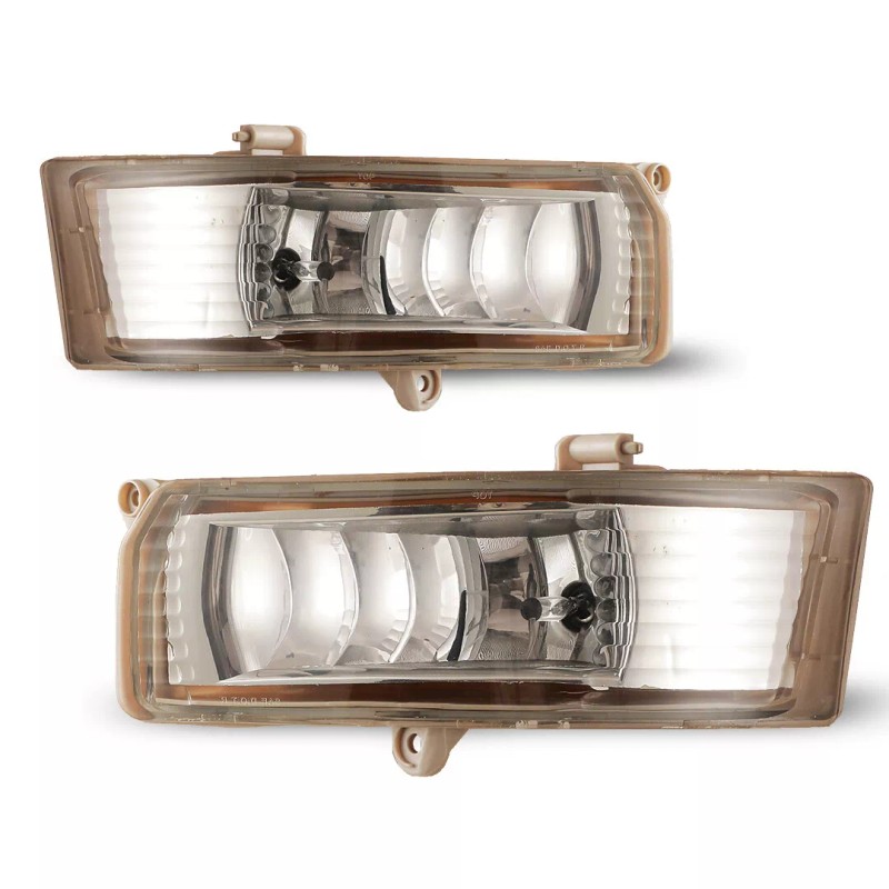 WOLFX Fit For 2005-2006 Toyota Camry Clear Lens Bumper Fog