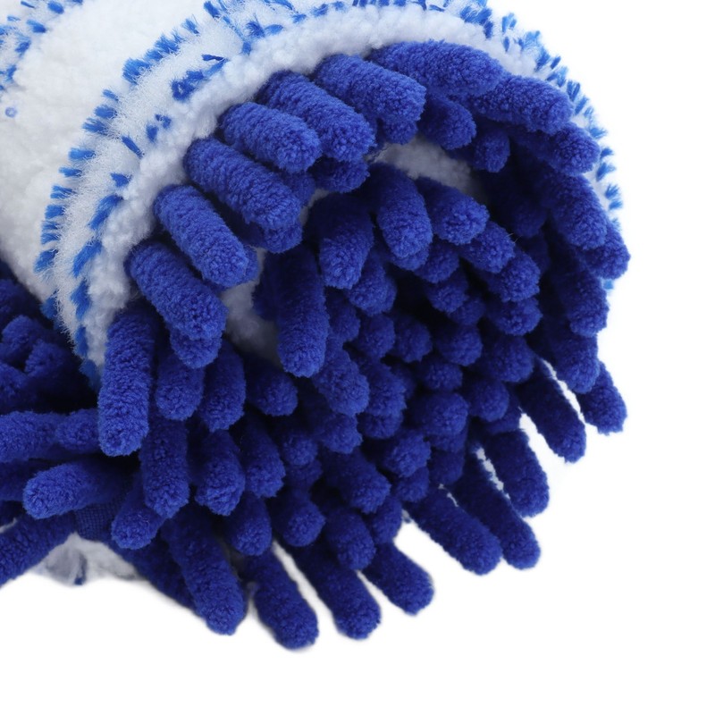 2PCS Mop Head Pad Microfiber Mop Replacement Pad Washable Reusable