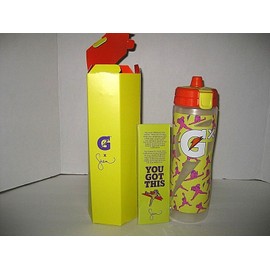 Gatorade Serena Williams Gatorade GX Water Bottle 30oz With Pin Limited Edition 2022 NEW!