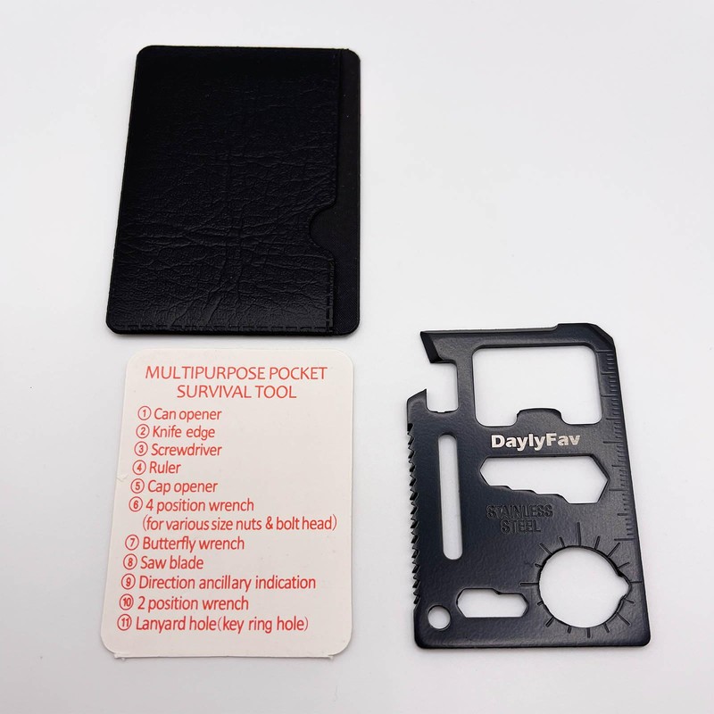 DaylyFav Multitool Card – 11 In 1 Credit Card Multi-Tool