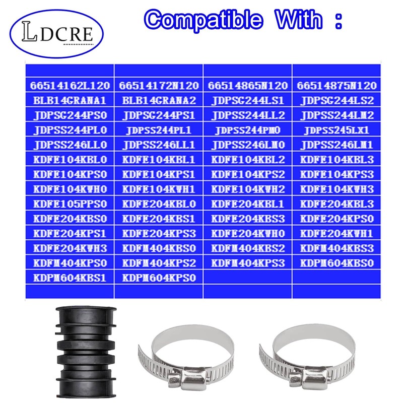 W11419334 Dishwasher Hose Kit,Dishwashers Hose Kit Replacement Parts Fits for