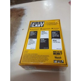 Hunch Studios First & Last Drinking Card Board Game Hunch Studios Buzzed