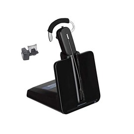 Plantronics CS540 Wireless Headset Bundle with Lifter and Headset Advisor Wipe (Renewed)