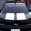 Avery WHITE - Camaro RACING STRIPES Rally Decal 2010-2015 Chevy