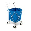 Costway Folding Shopping Utility Grocery Storage Cart With Water-Resistan