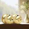 Moquin Gold Keyed Entry Door Knob with Lock and Key,