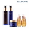 Chamzone 참존 탑클래스 7세대 리프팅 탄력 기초세트 5종(스킨+에멀전+크림+골든실앰플2) Charmon Top