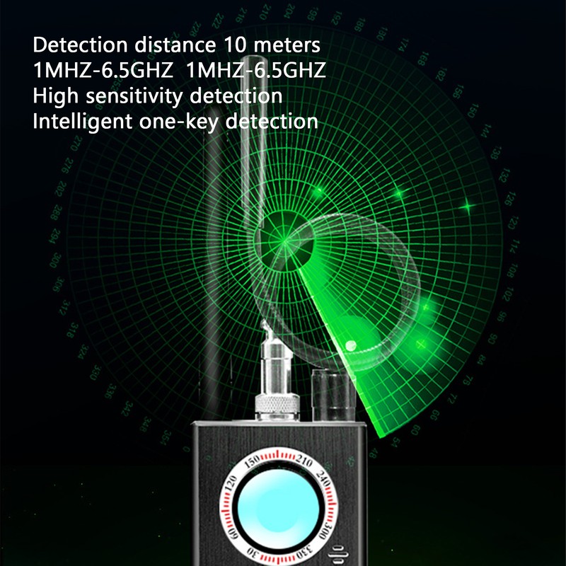 Concealed Camera Detector Finder Privacy Protector ABS Signal Electronic Tracker