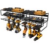 LULARINE 2 in 1 Large Power Tool Organizer Drill Holder