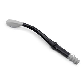 ANNND Bottom Buddy Wiping Aid – Upgraded Toilet Tissue Aids Wand for Wiping Bottom, 15.6" Long for Elderly, Overweight, Pregnant, and Limited Mobility, Grey