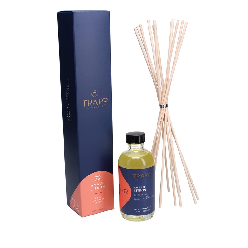Trapp No. 72 Amalfi Citron 4 oz. Reed Diffuser Refill