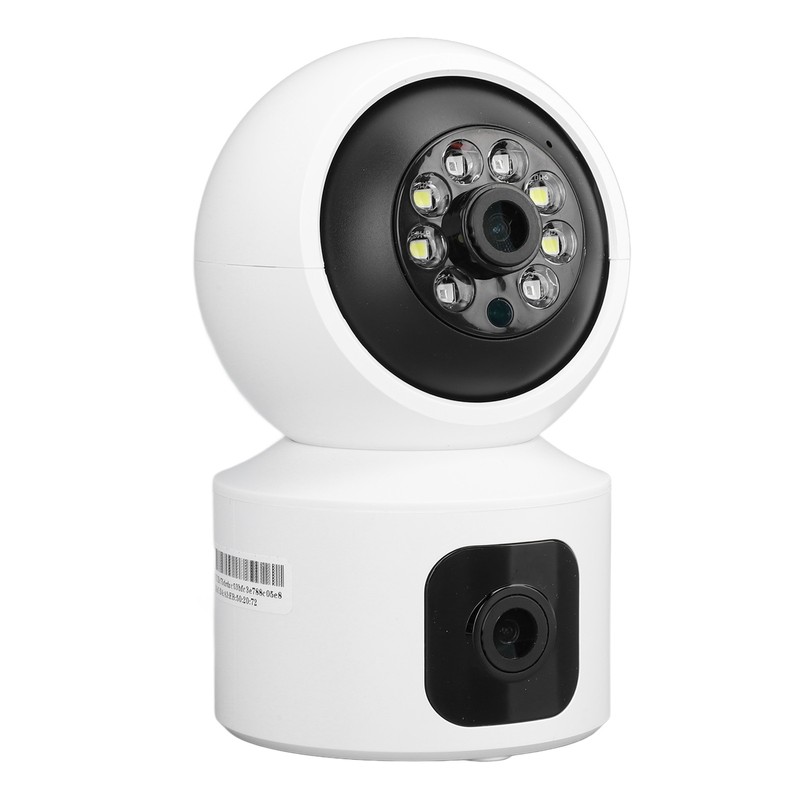 Indoor Security Camera 2160x1920 Dual Lens 2 Way Talk Night