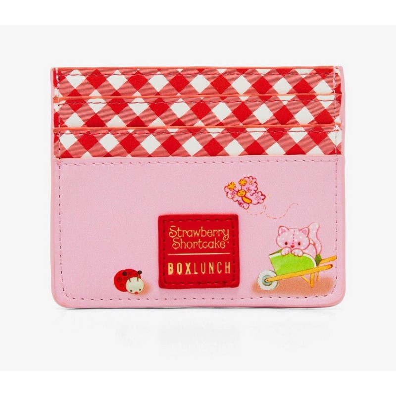 Strawberry Shortcake Gingham Cardholder