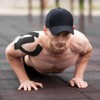 Green Drop Herb-Infused Precut Kinesiology Tape for Sports & Fitness