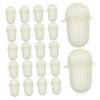 Mipcase 50pcs Fishing Bait Cage Trap for Crawfish Shrimp Crab