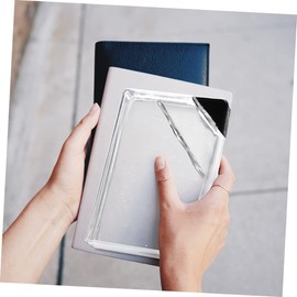 Totority 2Pcs Flat Water Bottle with Lid Portable Drink Containers for Travel Leak Compact Design for School Outdoor Activities and Everyday Use