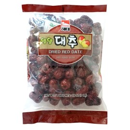 Haitai Red Date (Jujube) - 해태 영양 대추 (Red Date / Jujube (16 oz), 2 Pack)