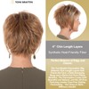 Toni Brattin Fascination Wig - Chin Length Layers, a Side-Swooping