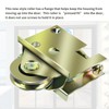 XQK P-4998-FLR Upgraded 1-1/2 in Ball Bearing Steel Sliding Door