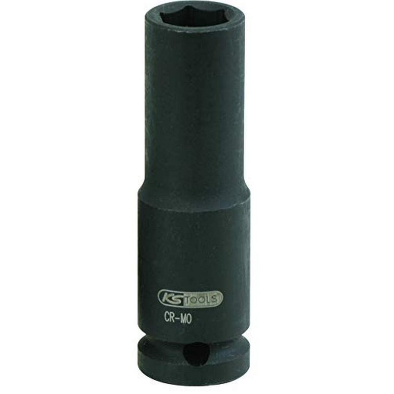 1/2 Inch Hex Impact Socket, Long, 34 mm