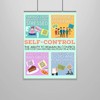 Self Control Poster - Character Building - 16 x 20